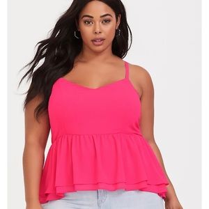 Torrid Peplum Cami